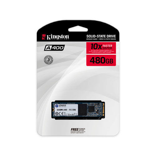 Kingston A400 - SSD - 480 GB - M2.NVMe