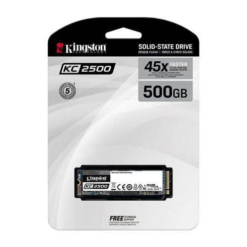 Kingston KC2500 - SSD - cifrado - M2.NVMe